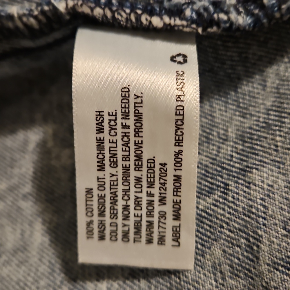 Wild Fable Jean Jacket Sz Large - Picture 6 of 7